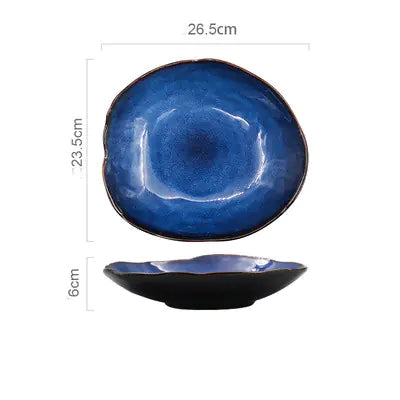 Nordic Ceramic Tableware Set - Plates and Bowls