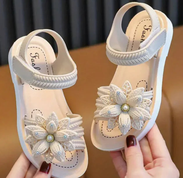 Girls' Comfy Non-Slip Princess Sandals