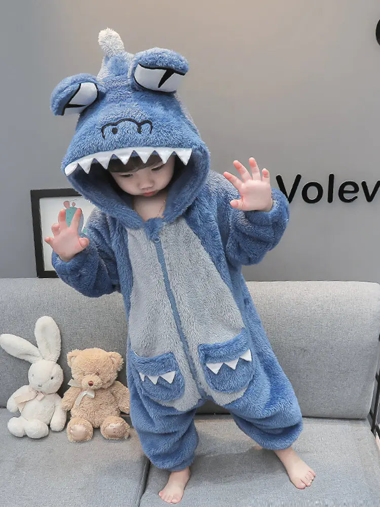 Girls Casual Facecloth Loungewear Pajamas Set
