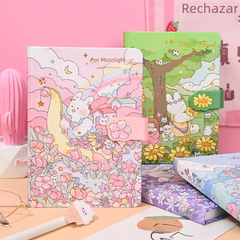 Korean B6 Magnetic Student Notebook
