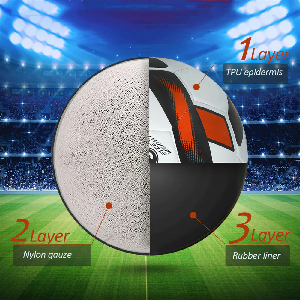 Children's Indoor Light-Up Soccer Ball - TPU Material