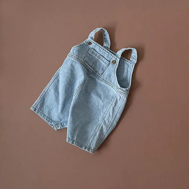 Chic Toddler Denim Overalls