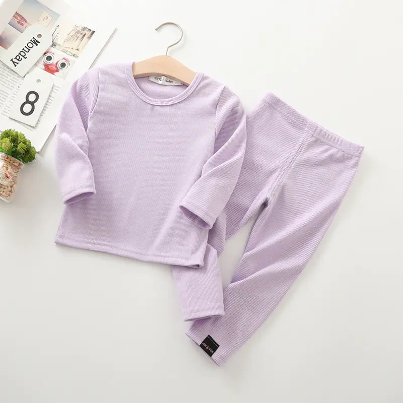 Cotton Autumn Pyjama Sets for Baby Girls