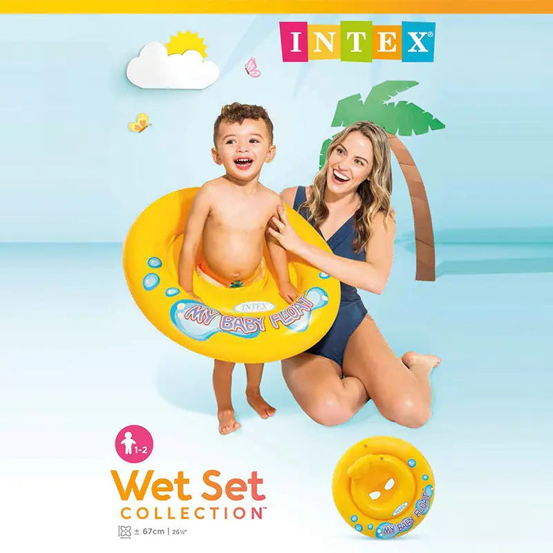 Baby Swim Ring with Dual Circles