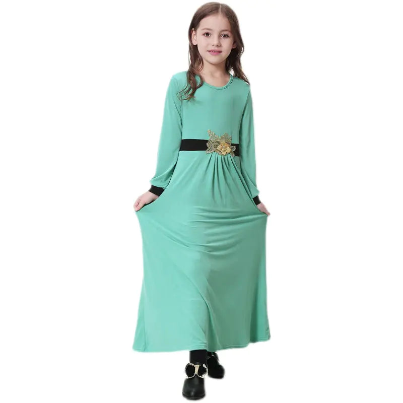 Ethnic Style Fashion Dress for Girls' Performance