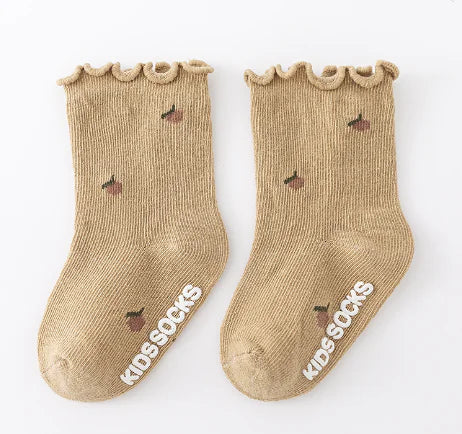 Cotton Infant Socks for Boys and Girls (One Pair)