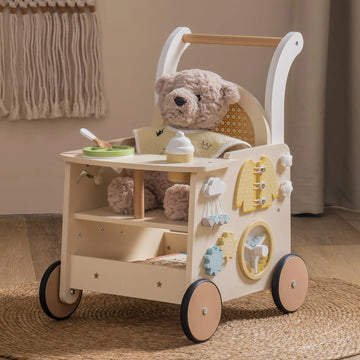 ROBOTIME Wooden Baby Push Walker