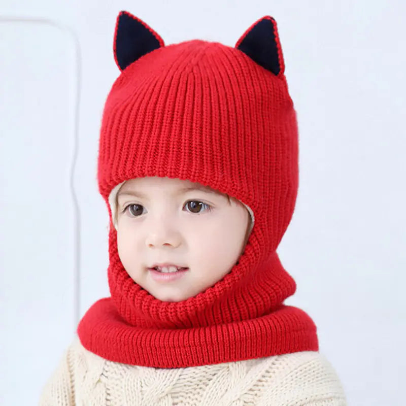 Baby Winter Scarf and Hat Set