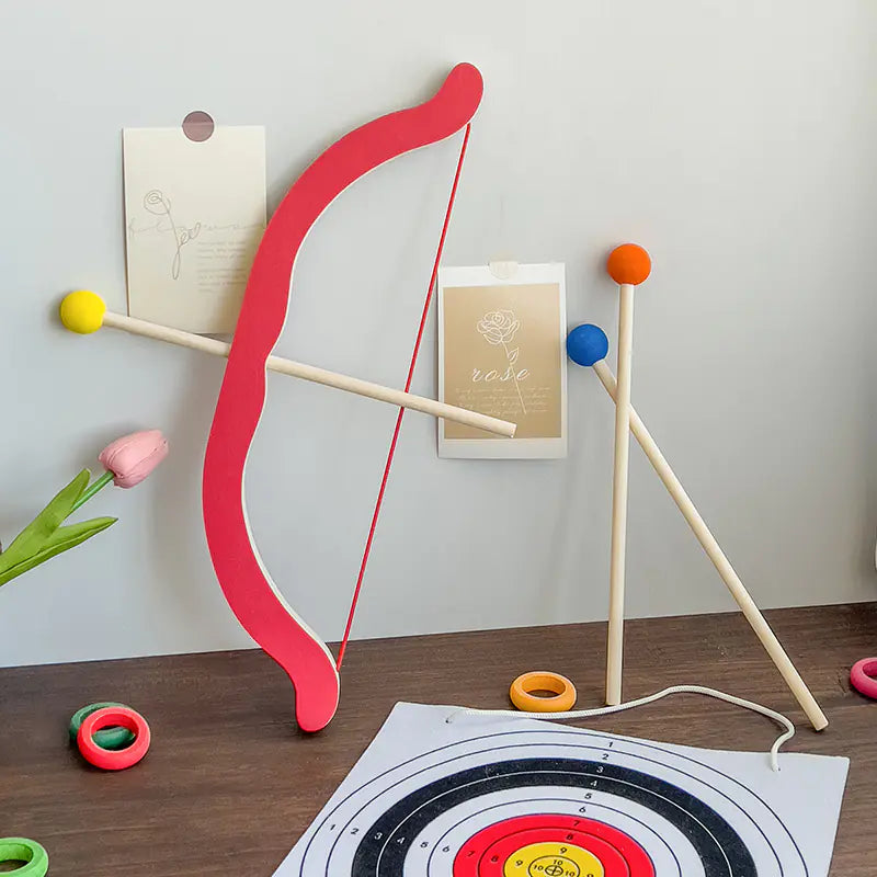 Indoor Archery Target Wall Game for Kids (Interactive Toy)