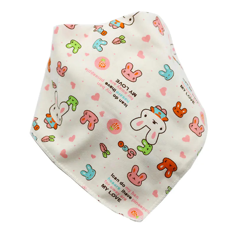 Chic Waterproof Baby Bibs with Cute Designs