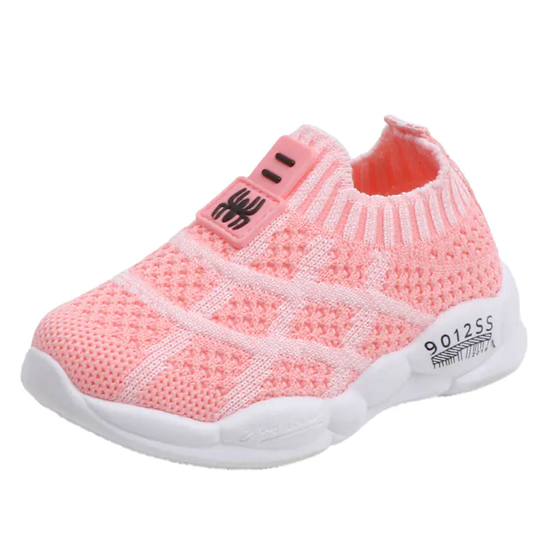 Korean Style Fly-knit Mesh Sneakers for Kids