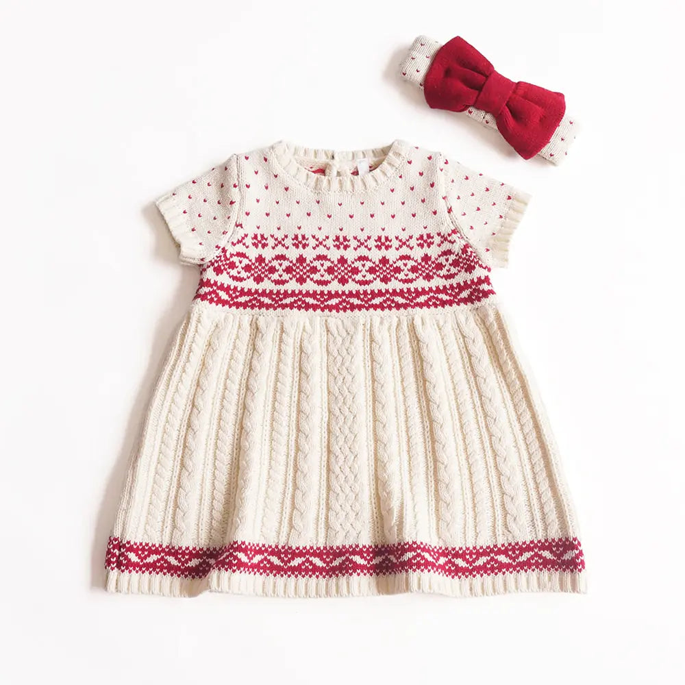 New Baby Girl Christmas Elk Style Sweater