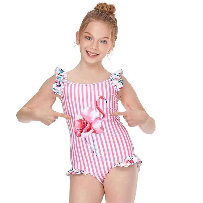 High-Quality Girls' Swimwear in Various Sizes (Wholesale)