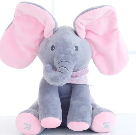 Musical Cuddle Elephant Plush Toy