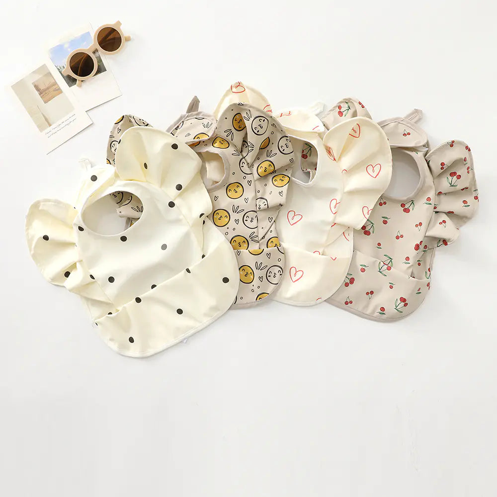 Angel Wing Waterproof Baby Bibs