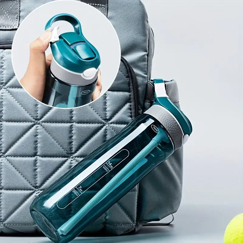 HydroStyle Student Water Bottle with Straw