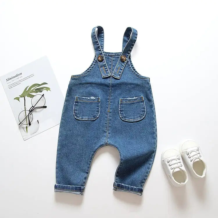 Explorer Kids' Denim Overalls