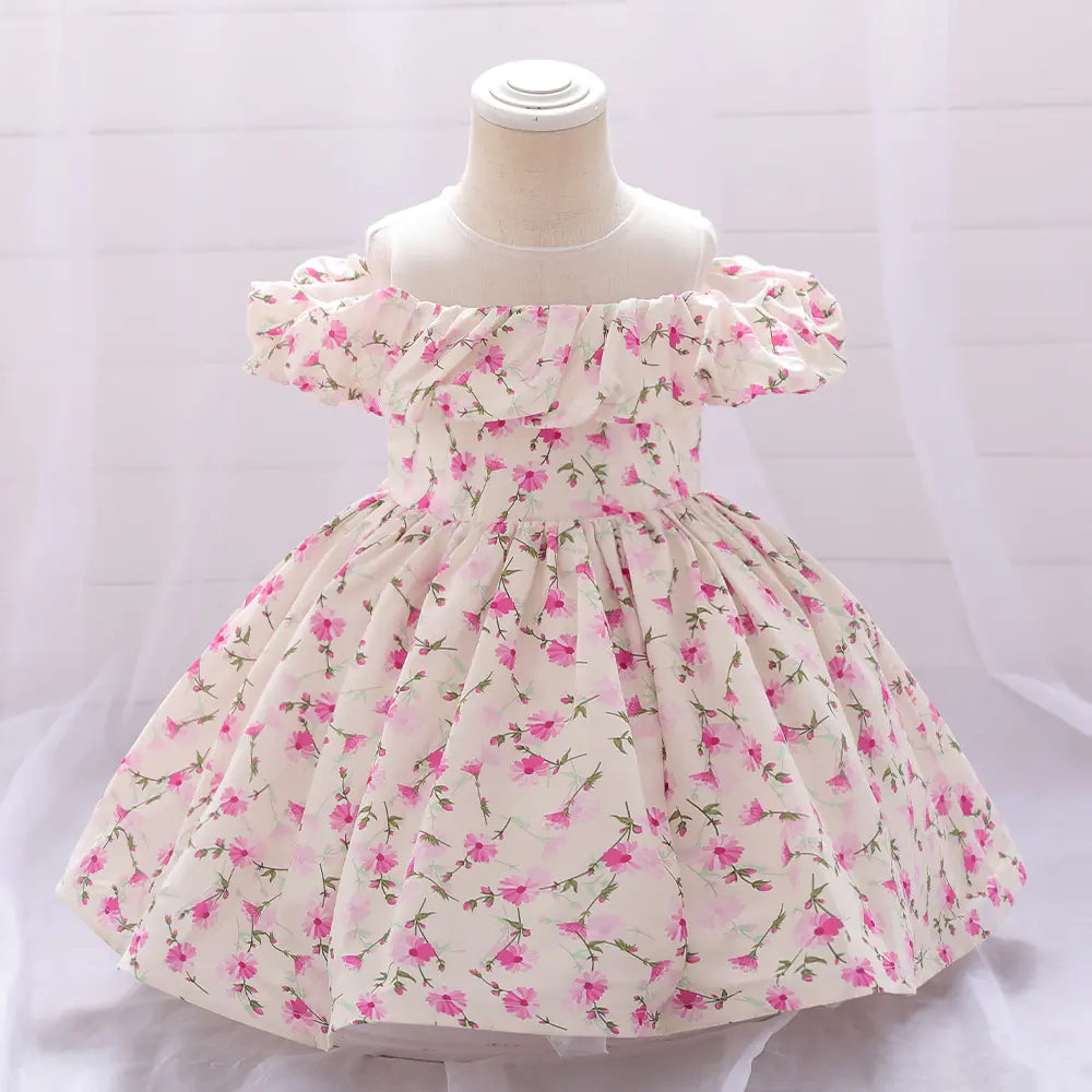 Girls Casual Floral Dress for Fashion Enthusiasts