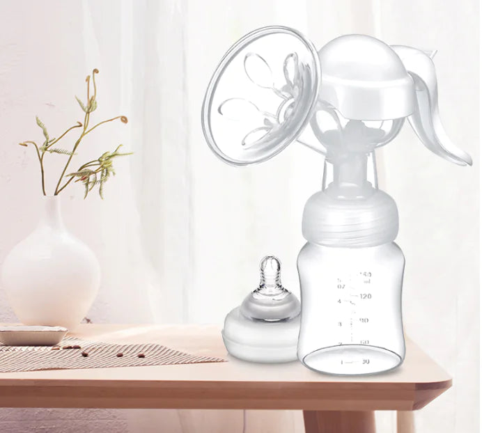 Manual Breast Pump and Milk Collector