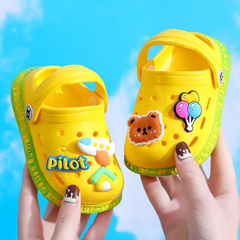 Kids' Fun Summer Cartoon Clogs