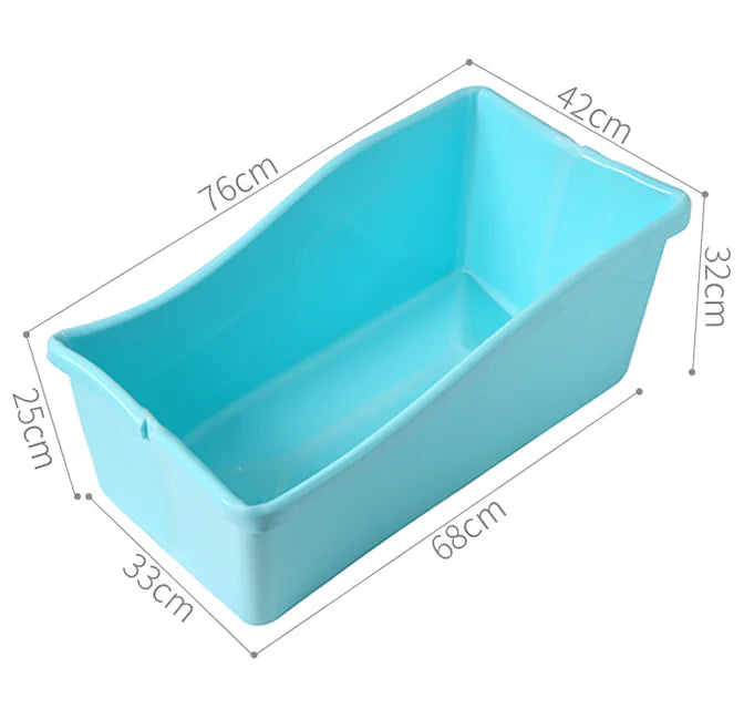 Compact Kids' Travel Bath Tub