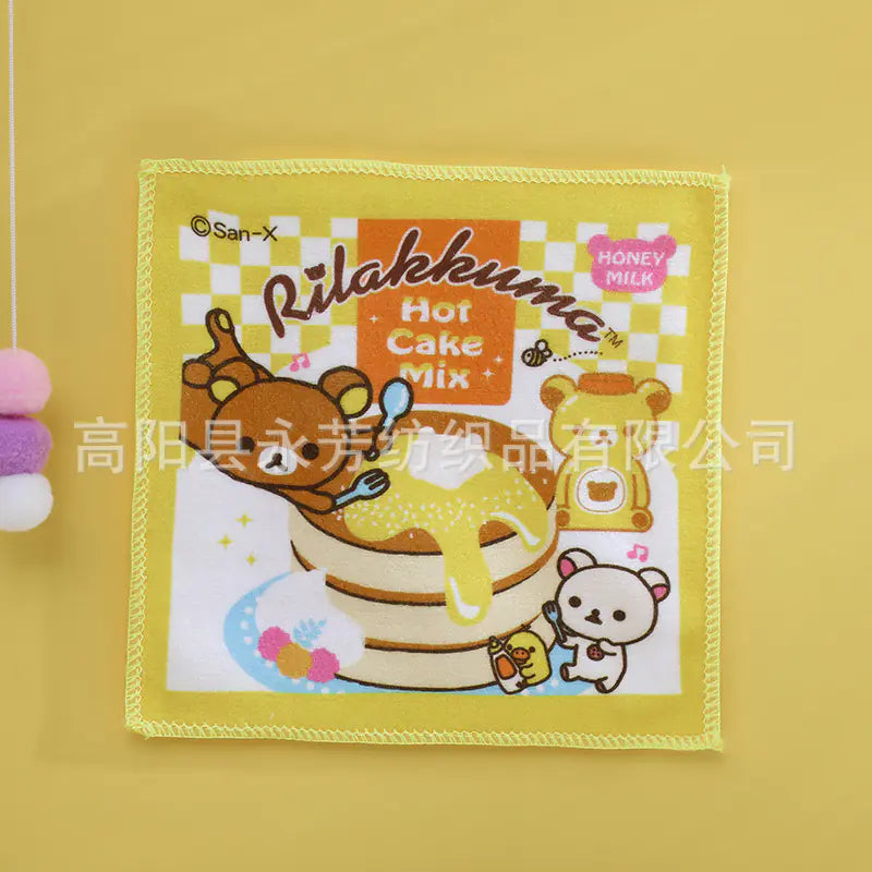 Cartoon Print Microfiber Soft Quick-Dry Baby Towel