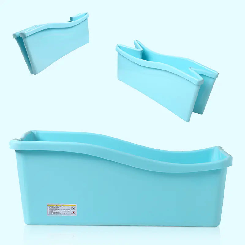 Compact Kids' Travel Bath Tub