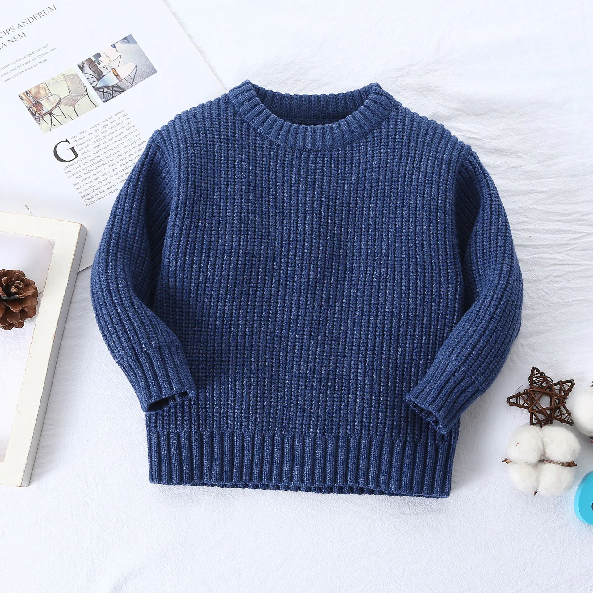 Cozy Toddler Knit Sweaters (0-6 Years)