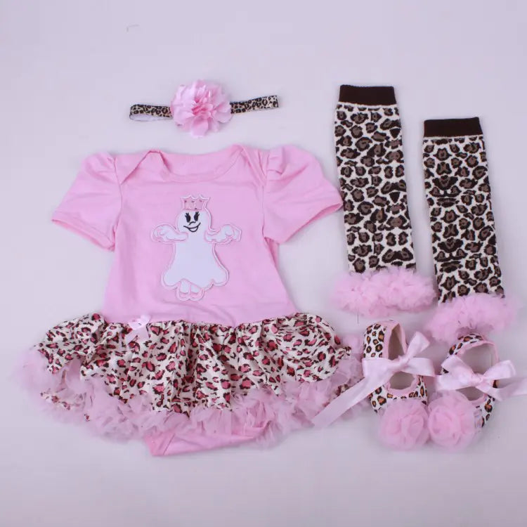 Infant Skeleton Halloween Costume Set