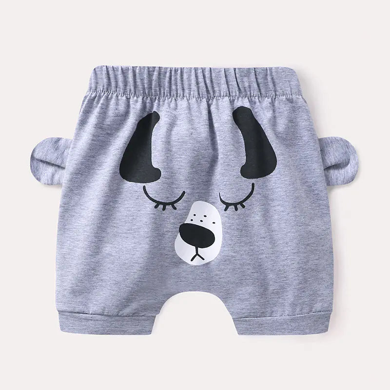 Summer Cartoon Baby Cotton Shorts