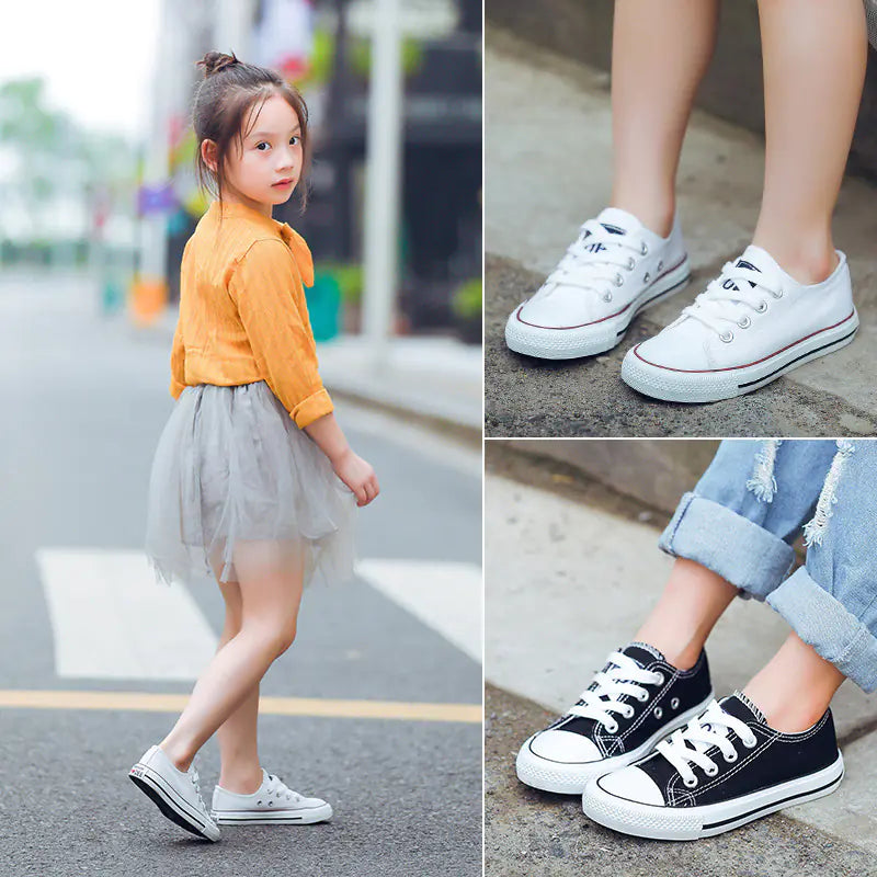 2019 Canvas Sneakers for Kids - Breathable and Casual