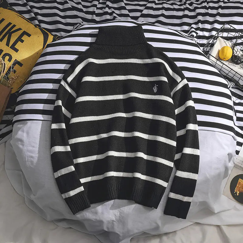 Men's and Boys' Trendy Turtleneck Sweaters for Fall/Winter