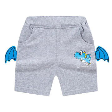 3D Dinosaur Boys' Summer Shorts for Kids