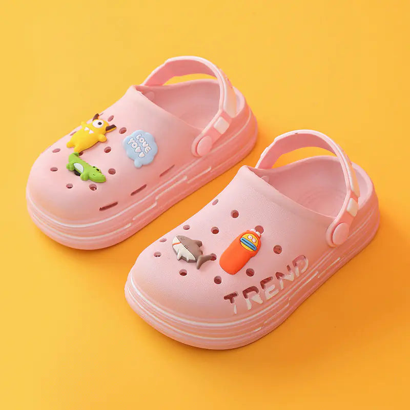 Dino Delight Kids' Summer Clogs