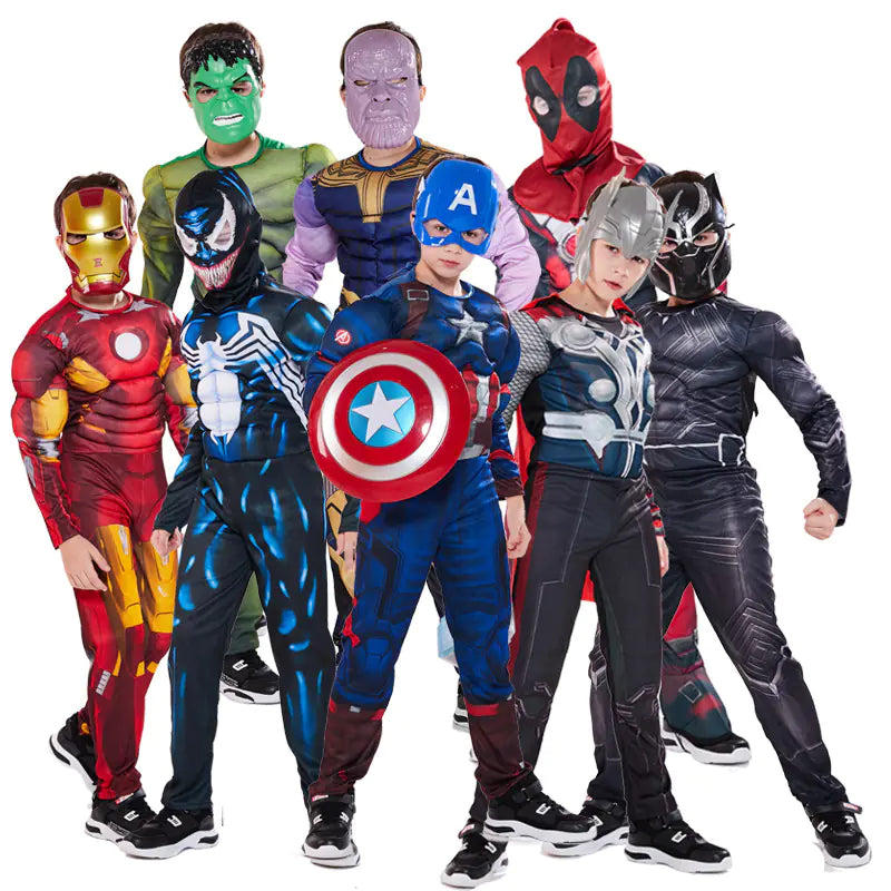 Kids' Heroic Halloween Costumes