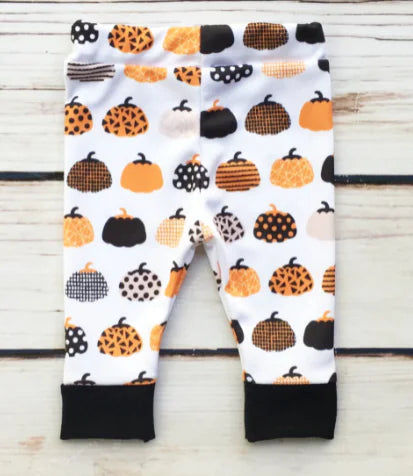 Halloween Pumpkin Baby 3-Piece Outfit