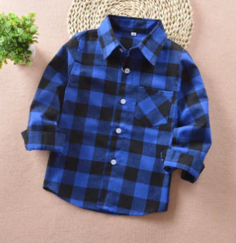Boys' Checkered Shirt
