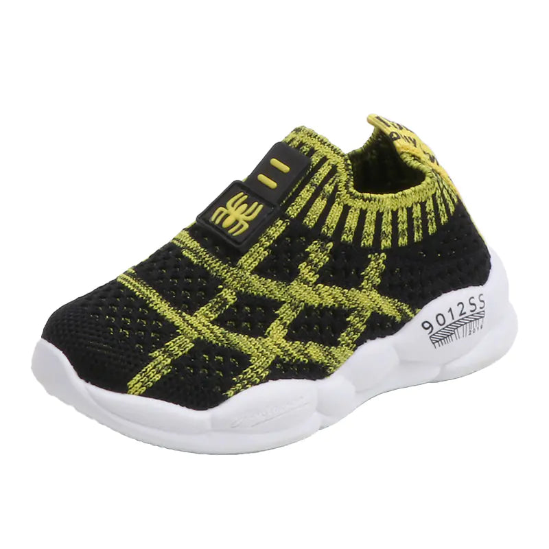 Korean Style Fly-knit Mesh Sneakers for Kids