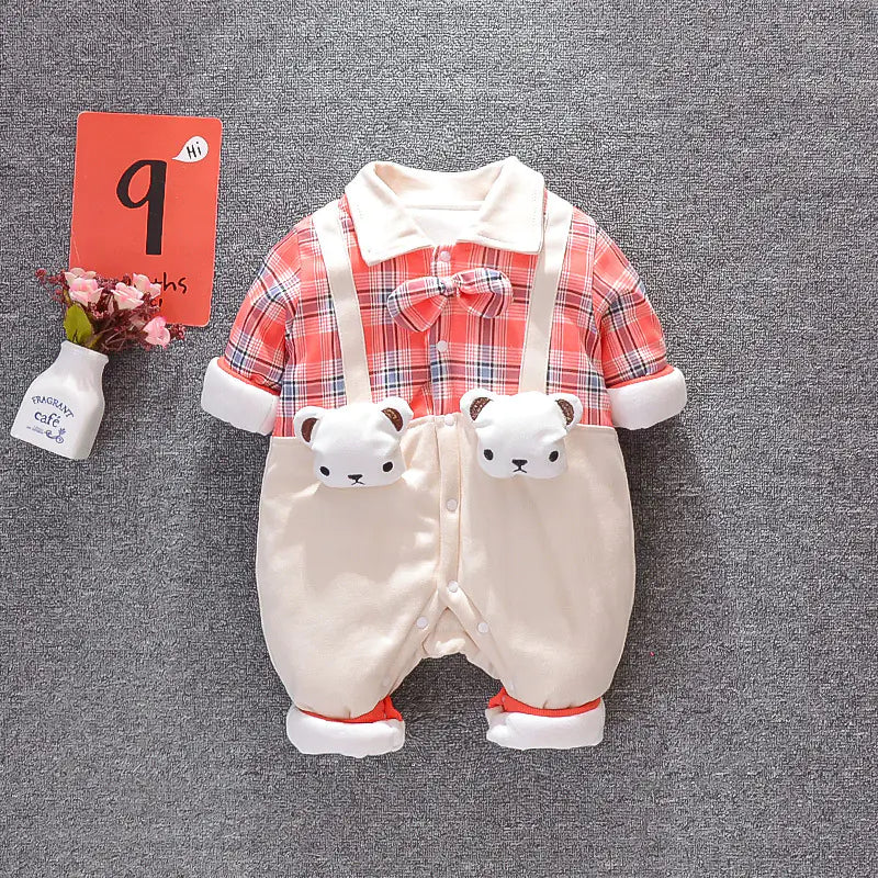 Baby Jumpsuit with Cartoon Design