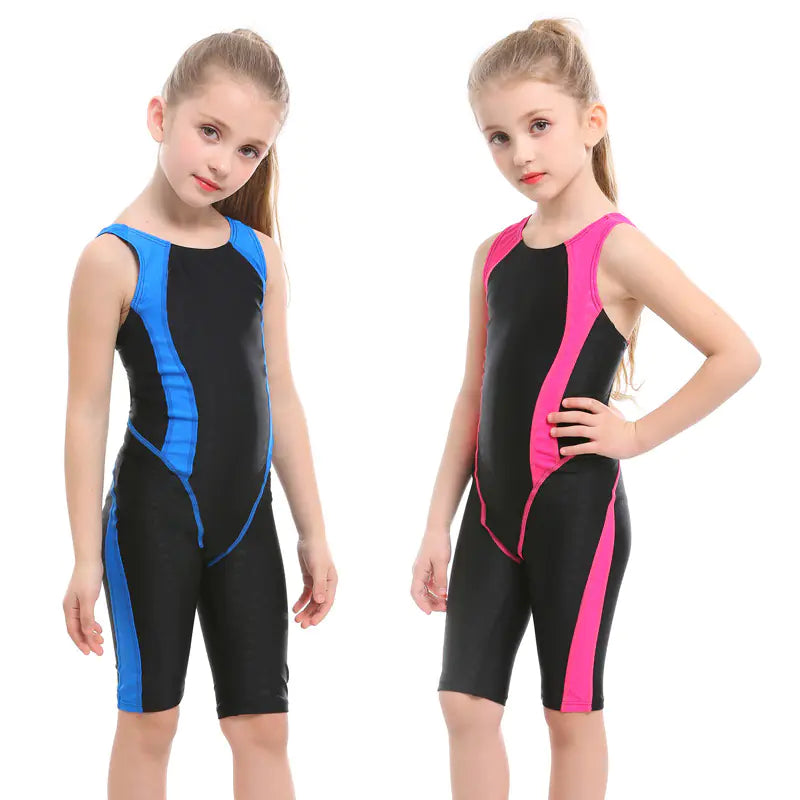 Cute Girls' One-Piece Swimwear for Kids and Toddlers
