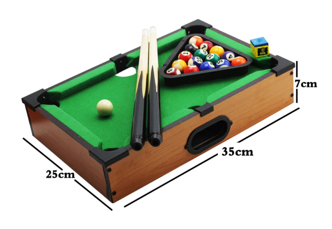 Junior Billiards Table - Indoor Family Game