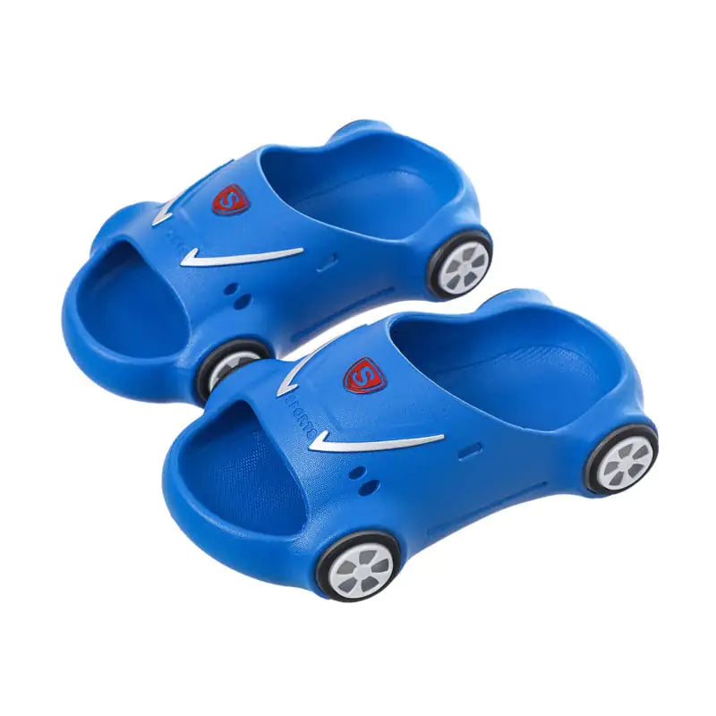 Glowing Cartoon Car Beach Sandals