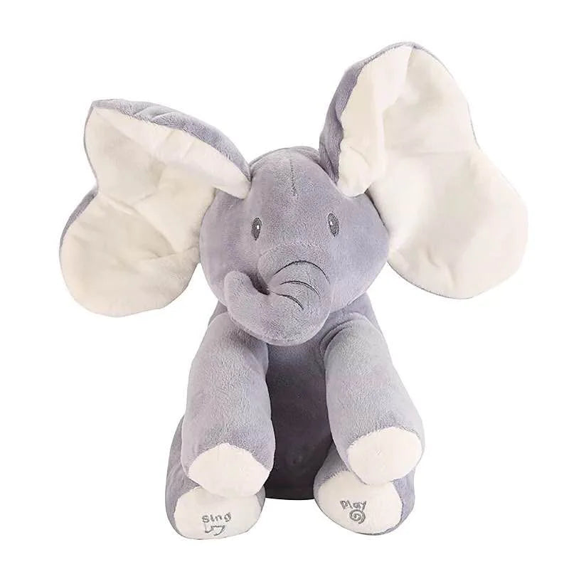 Interactive Elephant Plushie – Peekaboo Play