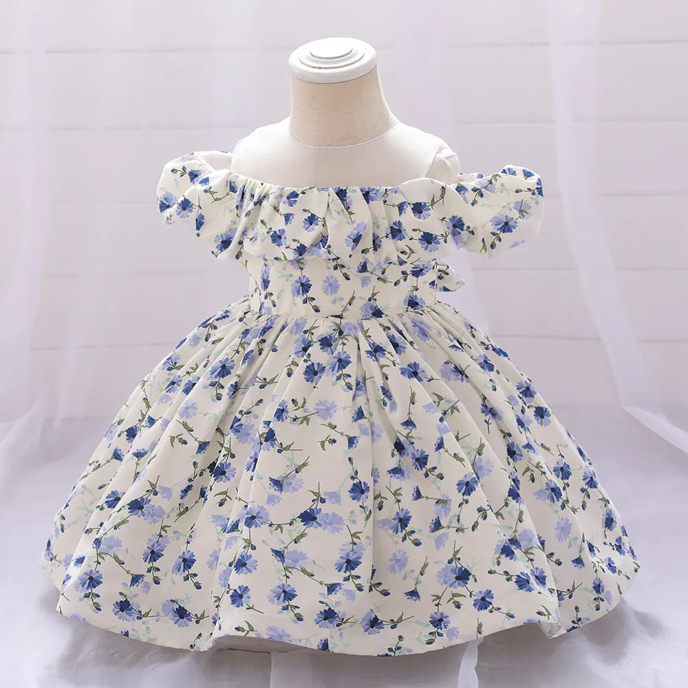 Girls Casual Floral Dress for Fashion Enthusiasts