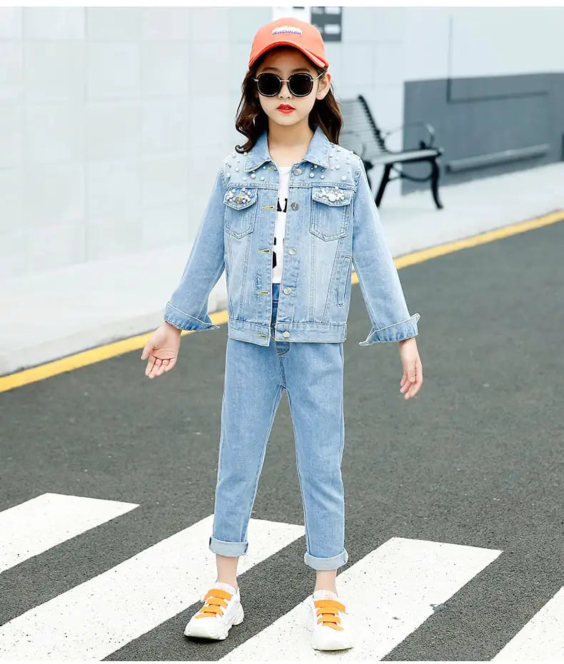 Children's Girls Denim Jacket