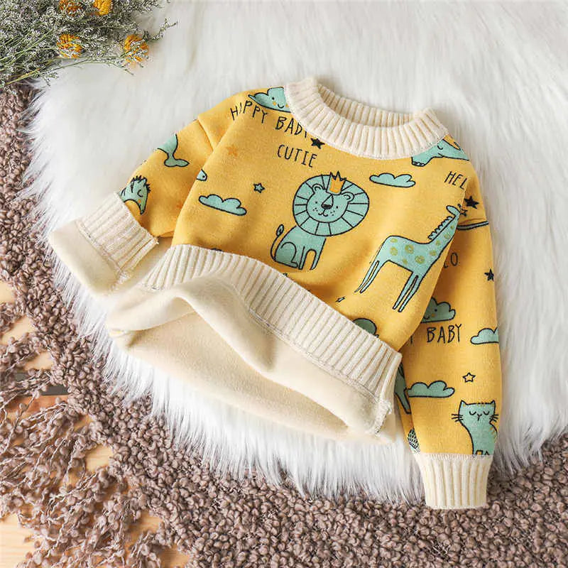 Cashmere Baby Sweater for Girls - Autumn & Winter