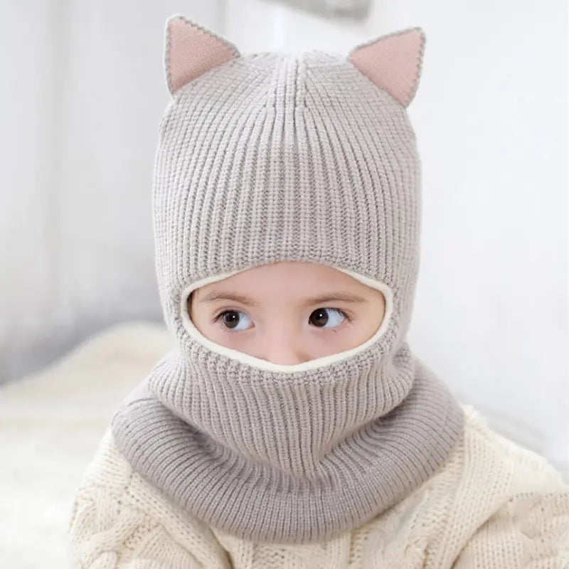 Baby Winter Scarf and Hat Set