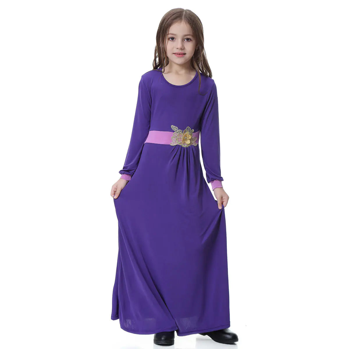Ethnic Style Fashion Dress for Girls' Performance