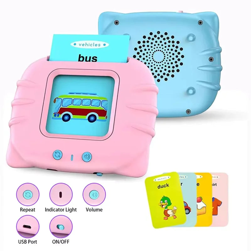 Kids' English Learning Flashcard Machine