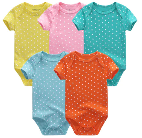 5-Piece Baby Bodysuit Set - Onesies